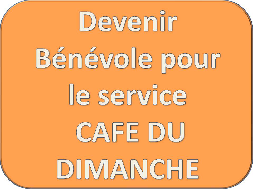 Bénévole Café du Dimanche